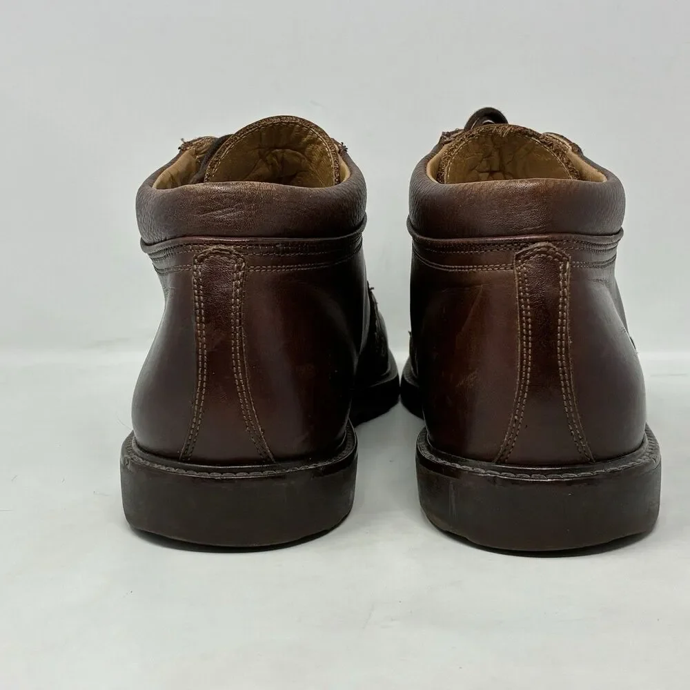 Cable & Co. Men's Brown Shoes Size 9.5 D 4544 Chukka Lace Up Mid Ankle Boots